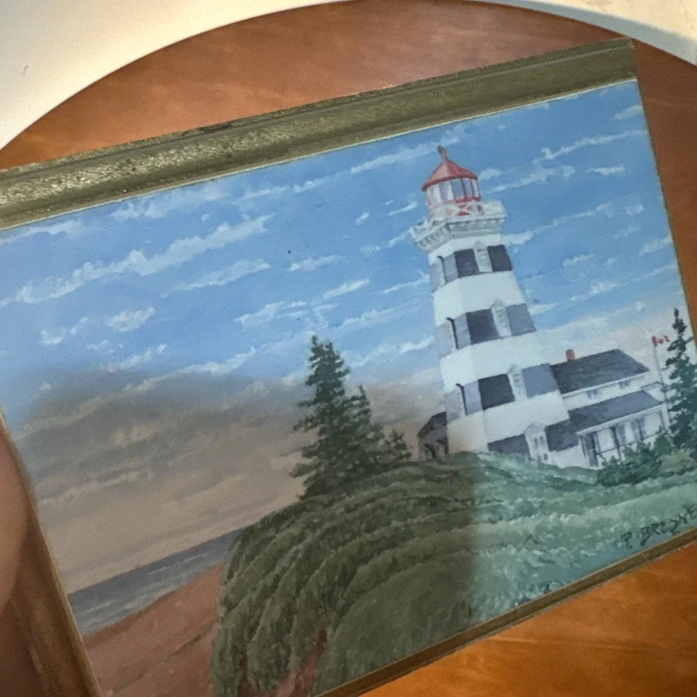 West Point Lighthouse, Prince Edward Island By Peter Benson Studios In 96 6x4.5